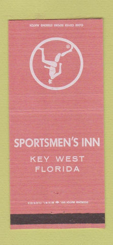 Matchbook Cover - Sportsmen's Inn Key West FL 30 Strike