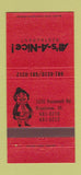 Matchbook Cover - At's A Nice Restaurant Broadview IL 30 Strike