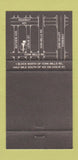 Matchbook Cover - Turf Center Restaurant Tavern Don Mills Toronto ON 30 Strike