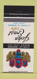 Matchbook Cover - John Ernest Cafe Milwaukee WI 30 Strike