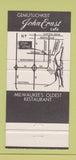 Matchbook Cover - John Ernest Cafe Milwaukee WI 30 Strike