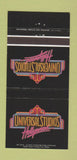 Matchbook Cover - Universal Studios Hollywood CA 30 Strike
