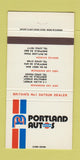 Matchbook Cover - Datsun Cars Sheffield UK England 30 Strike