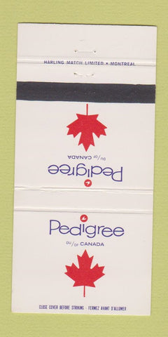Matchbook Cover - Pedigree of Canada 30 Strike