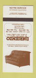 Matchbook Cover - D'arienzo Furniture LaSalle QC 30 Strike