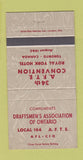 Matchbook Cover - Draftsmen's Association of Toronto ON 1960 30 Strike