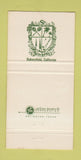Matchbook Cover - Stockdale Country Club Bakersfield CA 30 Strike