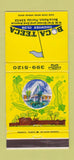 Matchbook Cover - Boca Teeca Country Club Boca Raton FL 30 Strike