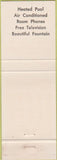 Matchbook Cover - Ranch House Motel Winter Haven FL WEAR