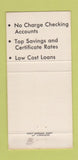 Matchbook Cover - First National Bankj of Strasburg PA Willow Street 30 Strike