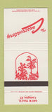 Matchbook Cover - The Conservatory Covington KY 30 Strike