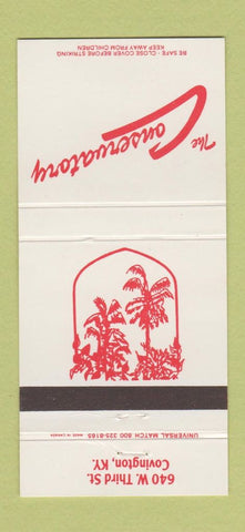 Matchbook Cover - The Conservatory Covington KY 30 Strike