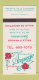 Matchbook Cover - Restaurant Arpege Laval QC 30 Strike