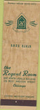 Matchbook Cover - Regent Room Chicago IL