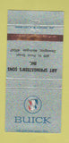 Matchbook Cover - Art Springsteen Buick Dowagiac MI WEAR 30 Strike