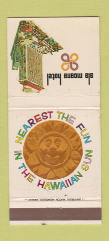 Matchbook Cover - Ala Moana Hotel Hawaii Honolulu WEAR 30 Strike