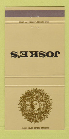 Matchbook Cover - Joske's Stores TX 30 Strike