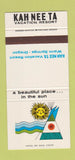 Matchbook Cover - Kah Nee TA Resort Warm Springs OR 30 Strike