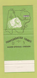 Matchbook Cover - Kah Nee TA Resort Warm Springs OR 30 Strike