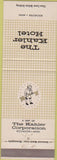 Matchbook Cover - Kahler Hotel Rochester MN