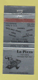 Matchbook Cover - La Pizza Heritage Park Mall OK? WEAR 30 Strike