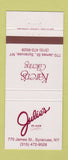 Matchbook Cover - Julie's Place Syracuse NY 30 Strike