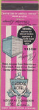 Matchbook Cover - Claridge Hotel St Louis MO