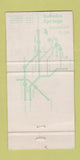 Matchbook Cover - Soboba Springs Country Club San Jacinto CA 30 Strike