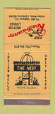 Matchbook Cover - The Roadrunner Motor Lodge Indian Wells CA WEAR 30 Strike
