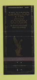 Matchbook Cover - Mexico City Gourmet Mexican Food Atlanta? 30 Strike