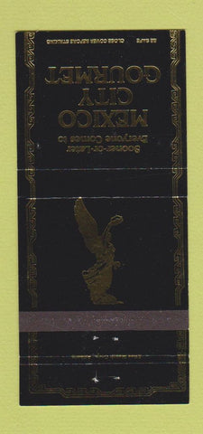 Matchbook Cover - Mexico City Gourmet Mexican Food Atlanta? 30 Strike