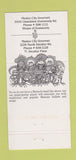 Matchbook Cover - Mexico City Gourmet Mexican Food Atlanta? 30 Strike