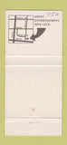 Matchbook Cover - Runway 66 Strip Club? Mississauga ON 30 Strike