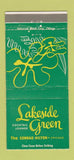 Matchbook Cover - Lakeside Green Hilton Hotel Chicago IL girlie 30 Strike
