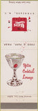 Matchbook Cover - Yates Hotel Syracuse NY