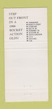 Matchbook Cover - 1966 Oldsmobile Wilson Motors Homerville GA 30 Strike