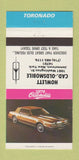 Matchbook Cover - 1979 Oldsmobile Cadillac Howlett Jamestown NY 30 Strike