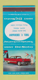 Matchbook Cover - 1957 DeSoto Theo Eberhardt Egypt PA 30 Strike