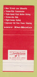Matchbook Cover - 1957 DeSoto Theo Eberhardt Egypt PA 30 Strike