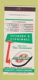 Matchbook Cover - Standard Trucking Charlotte NC 30 Strike