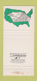 Matchbook Cover - Standard Trucking Charlotte NC 30 Strike