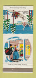Matchbook Cover - Central Union Trucking Indianapolis IN Christmas 30 Strike