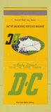 Matchbook Cover - DC Trucking Denver Chicago 30 Strike