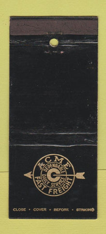 Matchbook Cover - Acme Trucking Freight WEAR 30 Stick