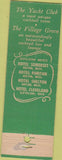 Matchbook Cover - Edgewater Beach Hotel Chicago IL wear