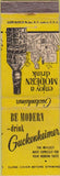 Matchbook Cover - Guckenheimer Whisky