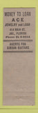 Matchbook Cover - Ace Pawn Shop pinup Gibson Guitars Jacksonville FL