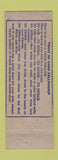 Matchbook Cover - York Grill Cabaret Pittsburgh PA pinup