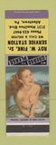 Matchbook Cover - Roy Fink oil gas Allentown PA pinup