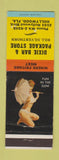 Matchbook Cover - Dixie Bar Package Liquor Hollywood FL pinup WEAR